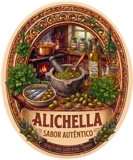 Rótulo da Alichella